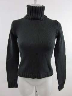 SHIN CHOI Slate Merino Wool Turtleneck Sweater Sz S  