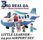 UNITED AIRLINES  AIRPORT 12 PIECE PLAY SET BY SKY MARK  UNITED 