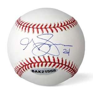  Grady Sizemore Autographed Baseball UDA: Sports & Outdoors