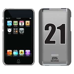  Number 21 on iPod Touch 2G 3G CoZip Case: Electronics