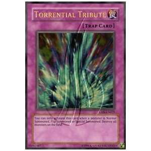   25 Torrential Tribute (UR) / Single YuGiOh Card in Protective Sleeve