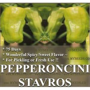  30 PEPPERONCINI STAVROS~Greek heirloom Pepper seeds ~ Long 