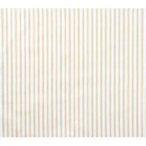  Camel Ticking Stripe Crib Sheet by Serena & Lily