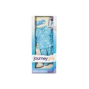  18 Inch Journey Girls Cloud Pjs with Socks Outfit Eye 