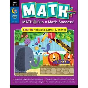  Gr K 1 Step In Math+ Book