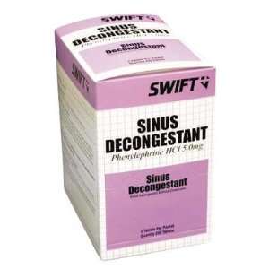    2106250 Swift First Aid Sinus Decongestant 250/Bx