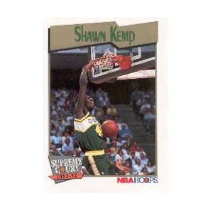  1991 92 Hoops #497 Shawn Kemp Supreme Court: Sports 