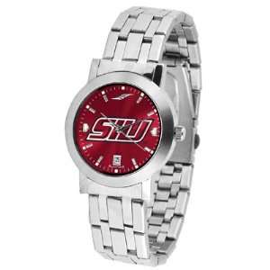 Southern Illinois Salukis SIU NCAA Mens Modern Wrist Watch:  