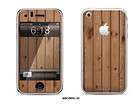 iPhone 3G 3GS Skin Vinyl Decal Sticker Cover   Wood