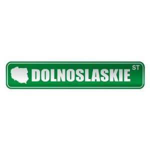     DOLNOSLASKIE ST  STREET SIGN CITY POLAND