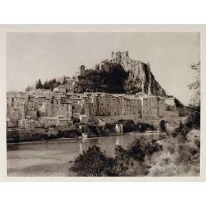  1927 Citadel Citadelle Sisteron Sisteroun Town France 