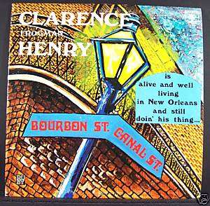 Clarence Frogman Henry Vinyl LP New Orleans SIGNED  