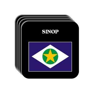  Mato Grosso   SINOP Set of 4 Mini Mousepad Coasters 