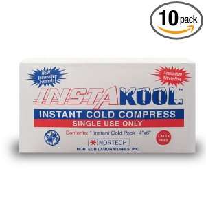   InstaKool Instant Cold Pack, 4 x 6   10/Case