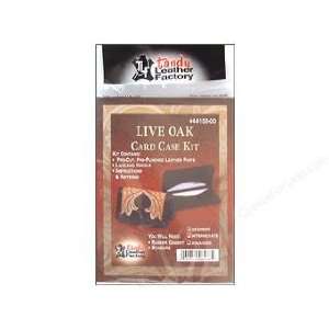  Tandy Leathercraft Live Oak Card Case Kit 44155 00: Arts 