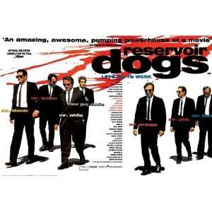  Reservoir Dogs Uk Poster New Movie Mr Tarantino St4310 
