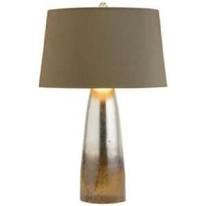  Leopard Silveria Glass Table Lamp