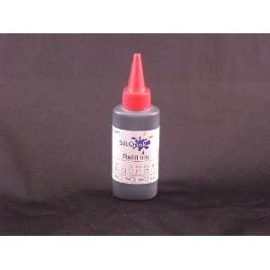 Silo Ink Canon Compatible Red Premium Dye Refill Ink (1 x 100mL of Red 