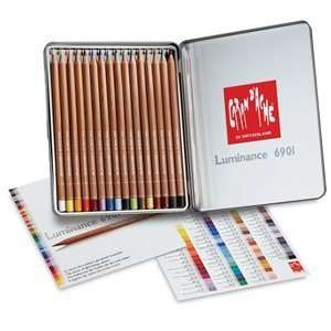   Colored Pencils   Luminance Colored Pencils, Set of 16 Arts, Crafts