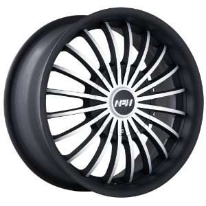  MPW MP 501 Matte Black Wheel with Machined Face (16x7 