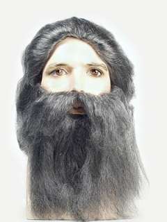 Coal Miner Costume Wig & Beard Prospector Set  