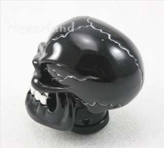 Universal Manual Gear stick Shift Shifter Lever Knob Wicked Carved 