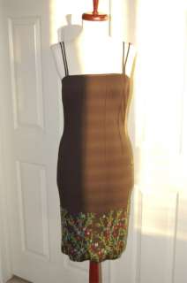  BEADED COCKTAIL DRESS, SMALL   ORIG $100 & UP  