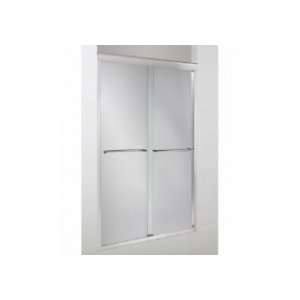   Thick Glass Bypass Shower Door K 702209 L SHP Bright Polished Silver