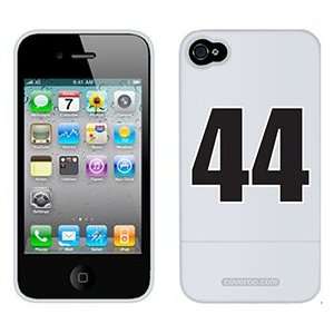  Number 44 on Verizon iPhone 4 Case by Coveroo  Players 