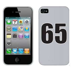  Number 65 on Verizon iPhone 4 Case by Coveroo  Players 