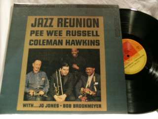 PEE WEE RUSSELL Coleman Hawkins Jazz Reunion Candid LP  