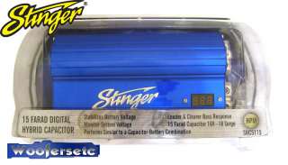 SHC5115   Stinger 15 Farad Hybrid Super Capacitor /W Red Digital 