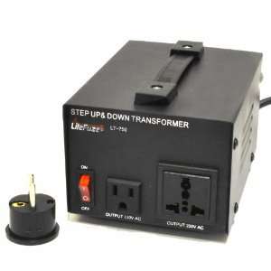   : LiteFuze 750 Watt Voltage Converter Transformer LT 750: Electronics