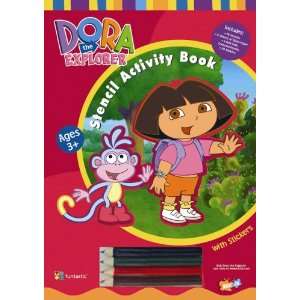  Dora the Explorer Stencil Book (Dora the Explorer) Toys & Games