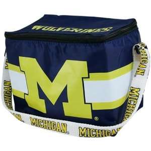   Michigan Wolverines Navy Blue Insulated Lunch Bag: Sports & Outdoors