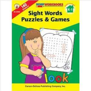    Carson Dellosa Cd 104008 Sight Words Puzzles Games: Toys & Games