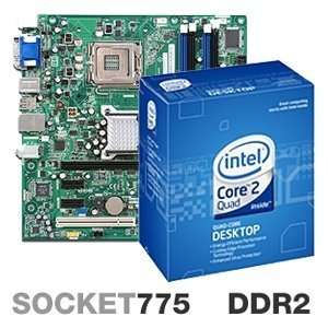    Intel DG35EC Motherboard & Intel Core 2 Quad Q8200 Electronics