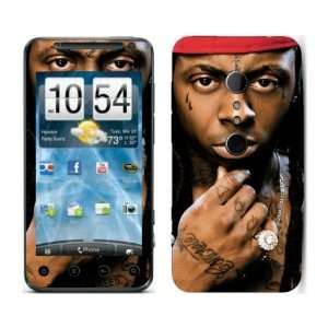  Meestick Lil Wayne Vinyl Adhesive Decal Skin for HTC Evo 