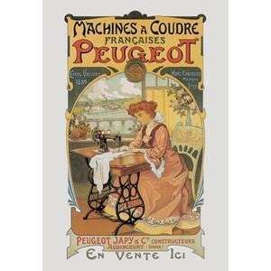    Vintage Art Machines a Coudre Peugeot   01801 1: Home & Kitchen