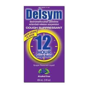  Delsym Cough Suppressant   5 oz X 2 (Total 10 oz) Health 