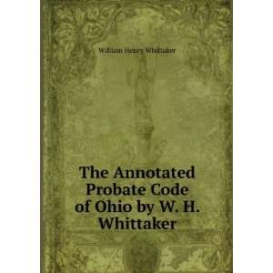   of Ohio by W. H. Whittaker William Henry Whittaker  Books