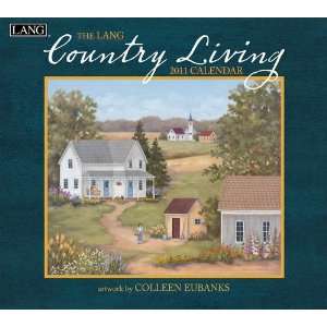  : Country Living 2011 Standard Wall Calendar by LANG: Home & Kitchen