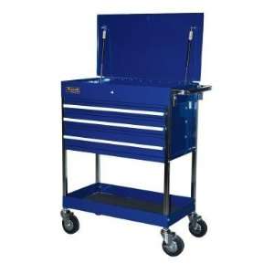    Homak 34 Professional 3 Drawer Service Cart   Blue: Automotive