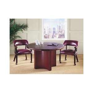   CFTR688MMY   Wood Bullnose Round Conference Table Top: Office Products