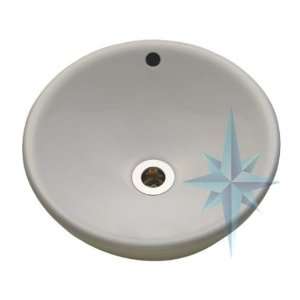   : Polaris Sinks B0022V Bisque Porcelain Vessel Sink: Home Improvement