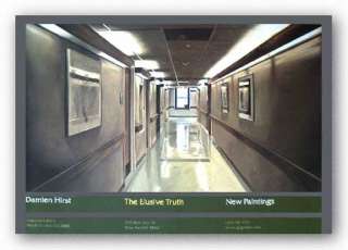 ART The Elusive Truth Hospital Corridor Damien Hirst  