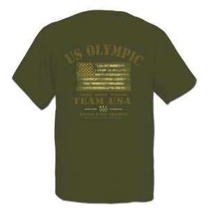  Team USA Military Flag Short Sleeve Tee Shirt Sports 