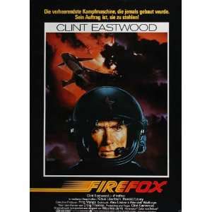 Firefox (1982) 27 x 40 Movie Poster German Style A 