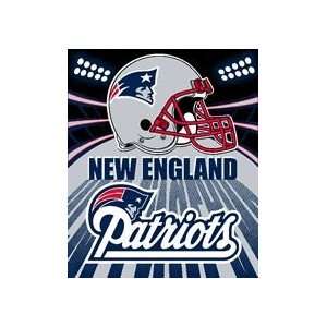   New England Patriots Fleece Throw (Shadow Series)