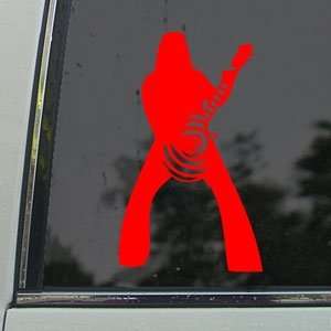  Zakk Bullseye Black Sabbath Guitar Red Decal Car Red 